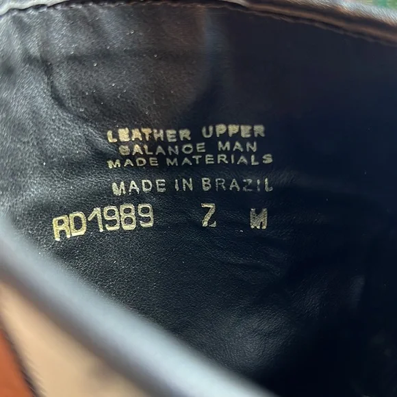 Vintage 90s Durango patchwork ankle boot size 7 made in Brazil - Picture 6 of 6